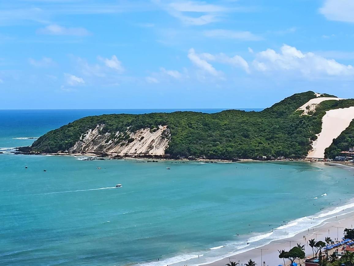 Flat Em Ponta Neg Vista Para O Mar - Natal Plaza Suites Exteriér fotografie