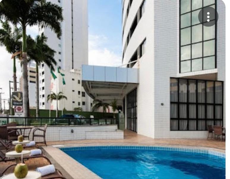 Flat Em Ponta Neg Vista Para O Mar - Natal Plaza Suites Exteriér fotografie